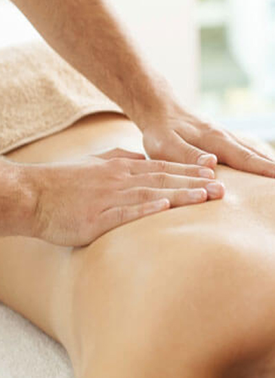 Image of person taking Massage represent Anatomy